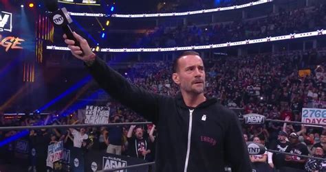 AEL CM Punk Speaks For The First Time Ever In AEW AEW Rampage The