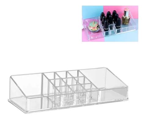 Organizador Acrilico Labiales Exhibidor Maquillaje Make Up Mercadolibre