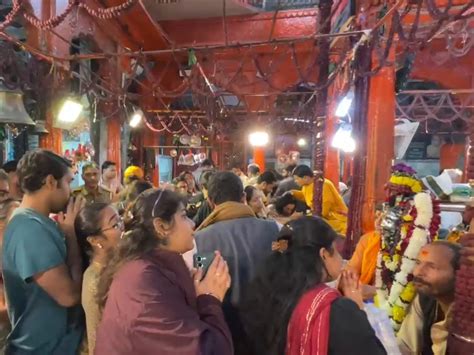 Baba Kaal Bhairav Was Decorated With 125 Lakh Rudraksh बाबा काल भैरव