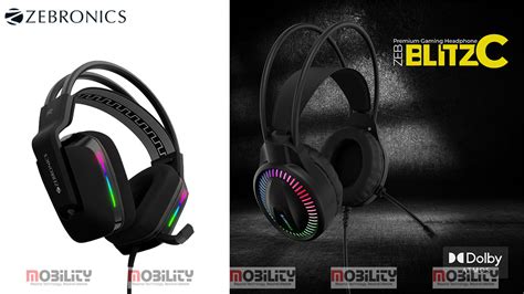 Zebronics Introduces Two Gaming Headphones With Dolby Atmos Mobility