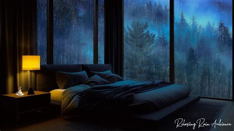 Rainy Day 🌧️ Peaceful Relaxing Music With Soft Rain Sounds Sleep