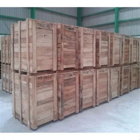 Edible Non Edible Termite Resistant Pine Wood Packaging Box For