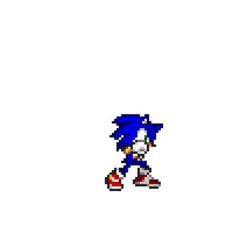 Pixilart Sonic Battle Sprite Work