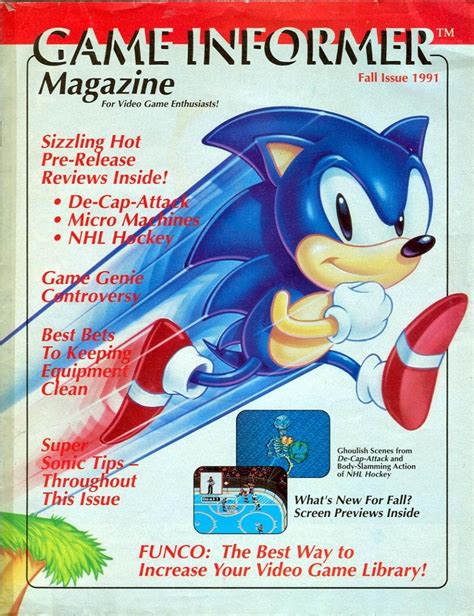 Game Informer Fall Sonic The Hedgehog Sega City