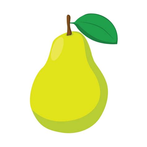 Vector Of A Pear Fruit Vector Art At Vecteezy