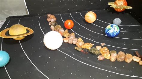 How To Make 3d Solar System Model School And Exhibition Projectsimplestep By Step Youtube