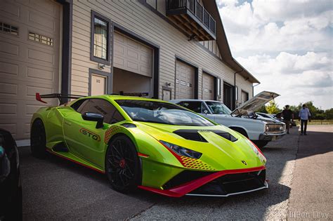 Green Lamborghini Huracan STO At Iron Gate In Naperville BenLevy