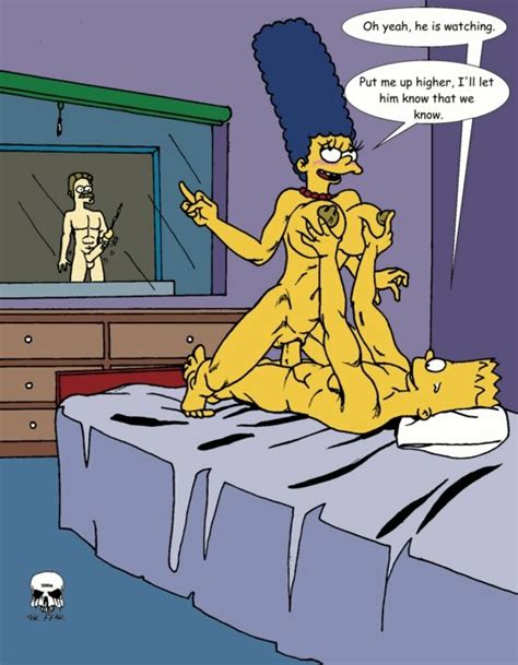 Post 173402 Bart Simpson Marge Simpson Ned Flanders The Fear The Simpsons