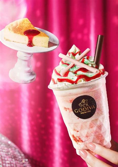 Godiva Chocolixer Vanilla Strawberry Cheesecake White Chocolate With