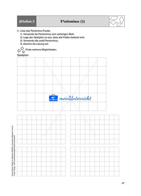 Ebene Figuren Geometrische Formen Meinunterricht