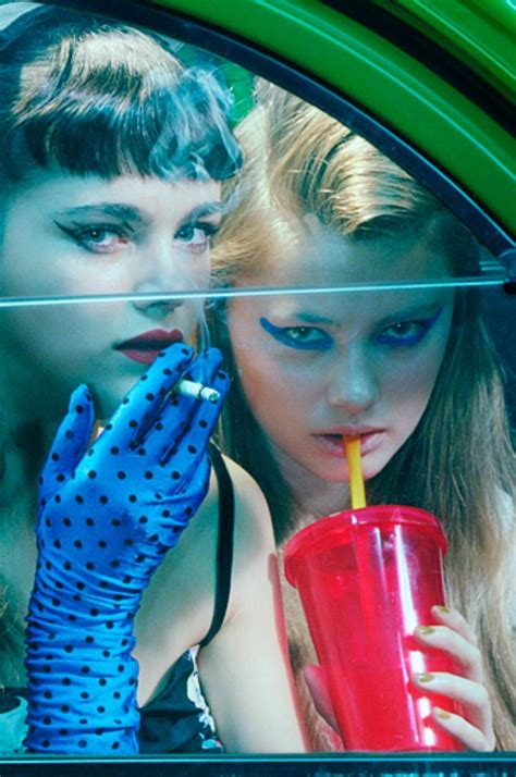 Miles Aldridge Five Girls In A Car 1 Miles Aldridge Girls