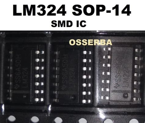 Smd Ic Lm Lm M Lm Dr Lm Dt Low Power Quad Op Sop Buah