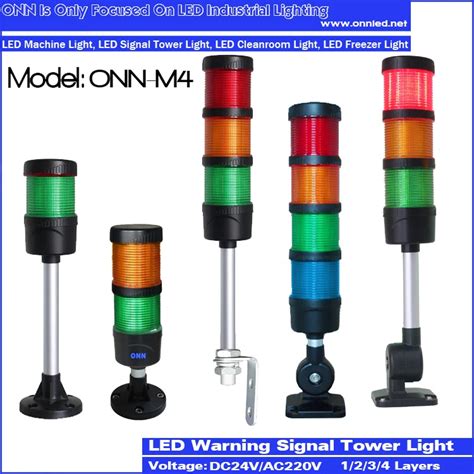 Onn M Light Led Machine Indicator Lights Multi Color Signal Tower