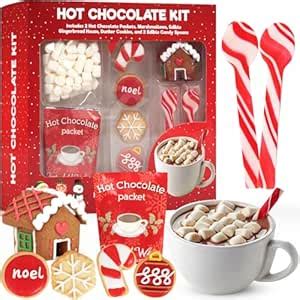 Amazon Hot Chocolate Kit Premium Holiday Hot Cocoa Gift Sets With Hot Chocolate Packet