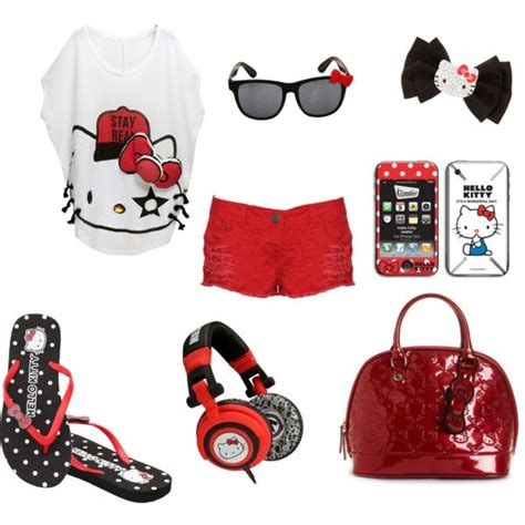 Hello Kitty Nerd Outfit Cute Nerd Outfits Cute Nerd Outfits Hello Kitty