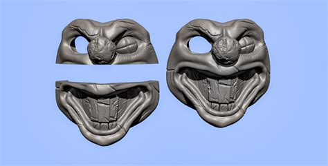 Archivo Stl Twisted Metal Sweet Tooth Mask・idea De Impresión 3d Para Descargar・cults