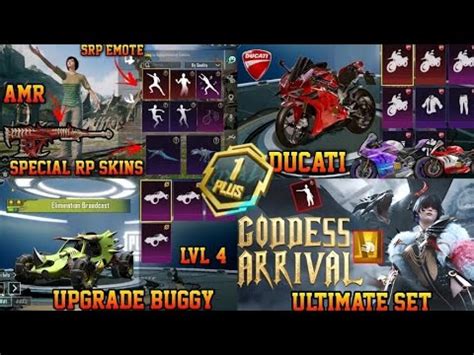 DUCATI COLLAB ROYAL PASS A1 REWARDS UPGRADE BUGGY AMR UPGRADE RP EMOTES