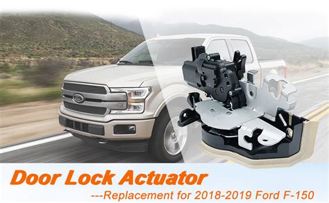 Veelecp Front Driver Left Side Door Lock Actuator Compatible For 2018 2019 Ford F