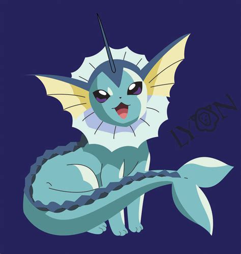 Vaporeon Vector Art By Thebig Chillqueen On Deviantart