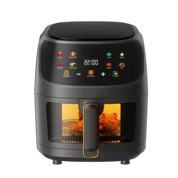 1500w 5 5l 6l 8l Digital Control Air Fryers Visualable Multifunction