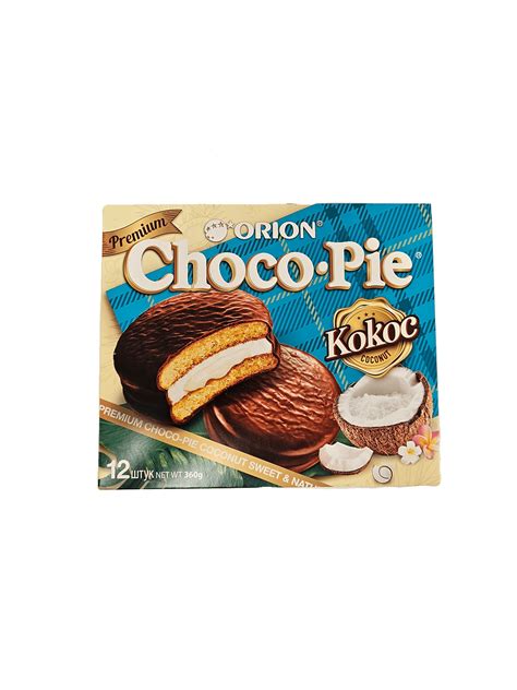 Orion choco pie w/ coconut | Bemaustin