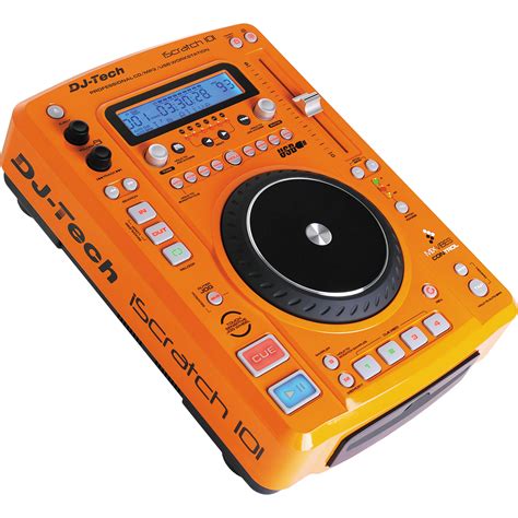 Dj Tech Iscratch 101 Dj Cd Player And Usb Iscratch 101 Orange