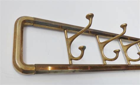 Vintage Brass Coat Rack Archive Furniture