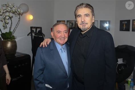 Photo Exclusif Serge Lama Et Levon Sayan Backstage Du Concert De