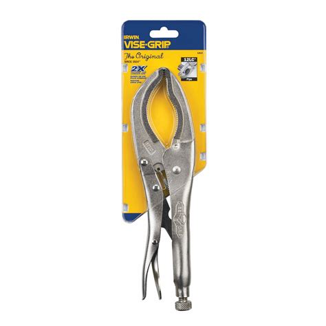 Irwin Vise Grip Locking Plier Curved Lever 3 18 In Max Jaw Opening