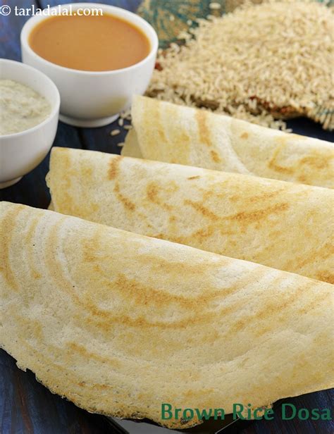 Brown Rice Dosa, Healthy Dosa Recipe