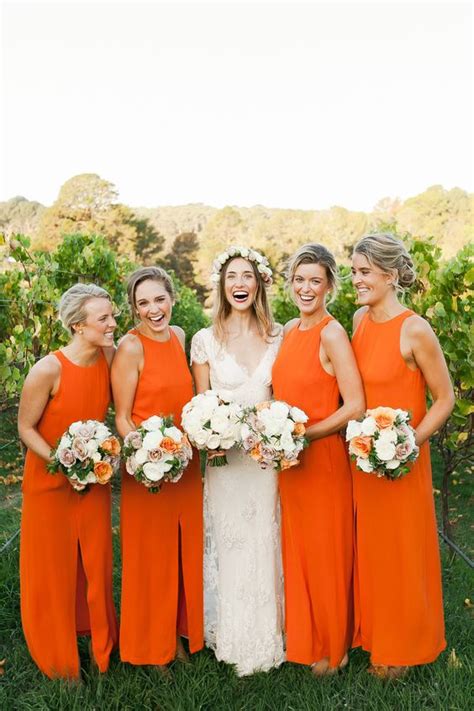 40 Cheerful Fall Orange Wedding Ideas 2024 Dpf