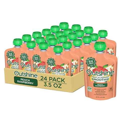 Outshine Smoothie Rspbpeach 6 4x3 5oz Us Everything Else