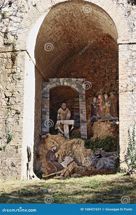 The Nativity Scene at Greccio, Italy Stock Image - Image of francis, created: 168421631