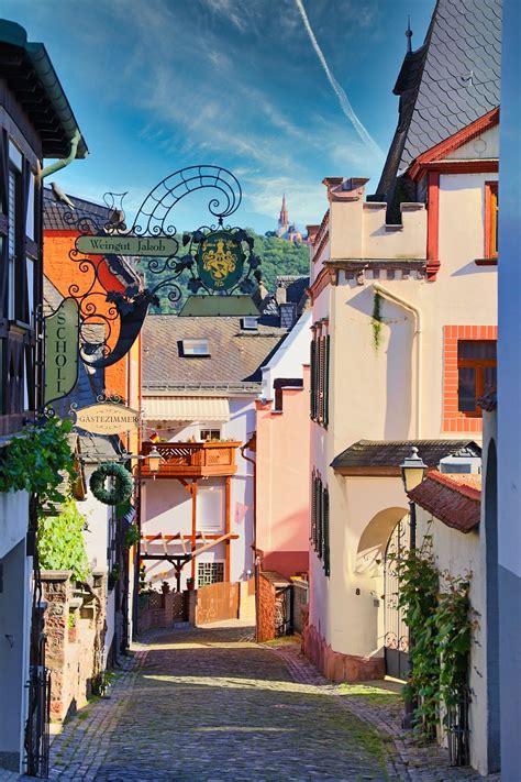 Rüdesheim Town Street Free photo on Pixabay Pixabay