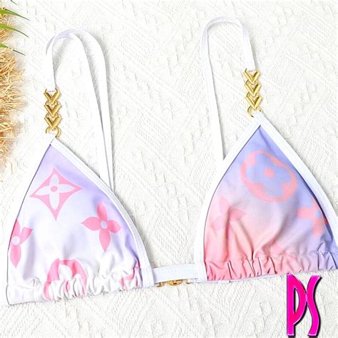 Louis Vuitton Pastel Hipster Bikini Pink Sugar Fashion