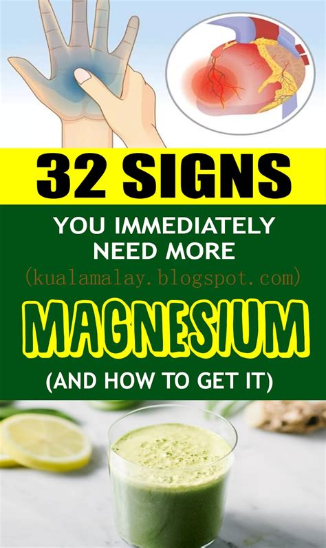 32 Signs You Immediately Need More Magnesium And How To Get It