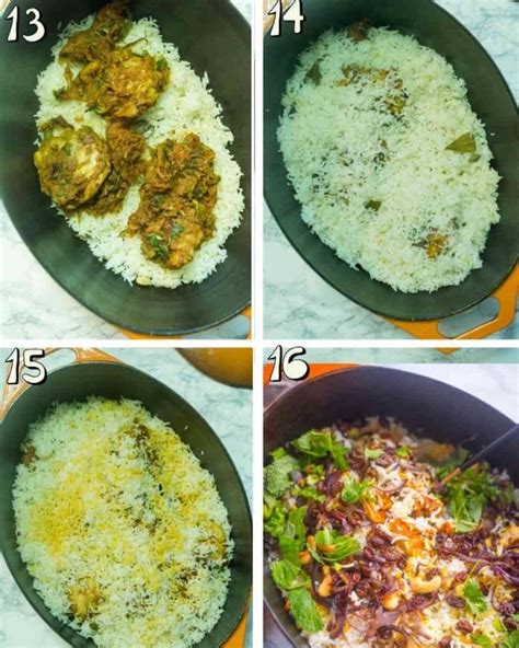 Chicken Biryani Malabar Chicken Biryani Step By Step 3 Caramel