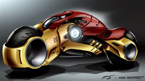 Iron Man Artwork Bikes Machines Wallpaper 2820214 Wallbasecc