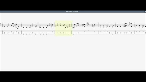 Malice Mizer Au Revoir BASS GUITAR TAB YouTube