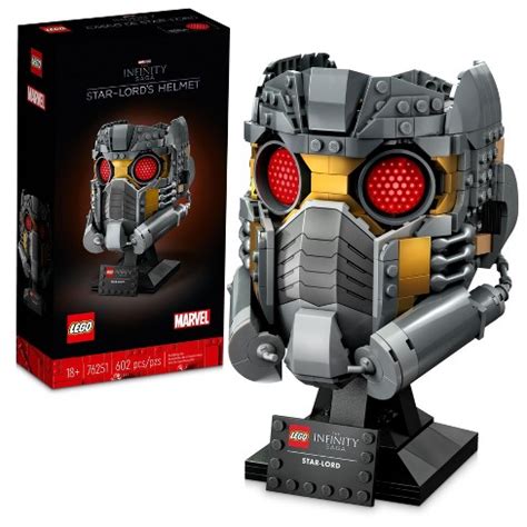 Lego Marvel Guardians Of The Galaxy Star-lord's Helmet 76251 : Target