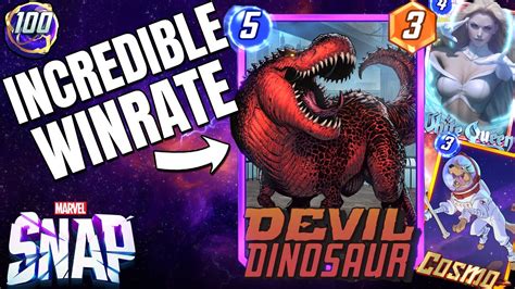 Devil Dino Continues To Be One Of The Best Pool Decks In Marvel Snap