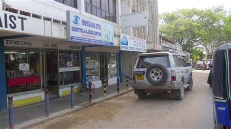 Shops Malindi Centre City Streets City Towns