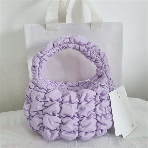 COS Quilted Micro Bag Lilac Purple Women S Fashion Bags Wallets