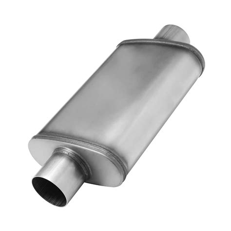 Inch Universal Exhaust Muffler Straight Through Performance Race