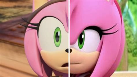 Sonic Prime Amy Rose Vs Amy Sonic Boom Sonic Movie Choose Your Favorite