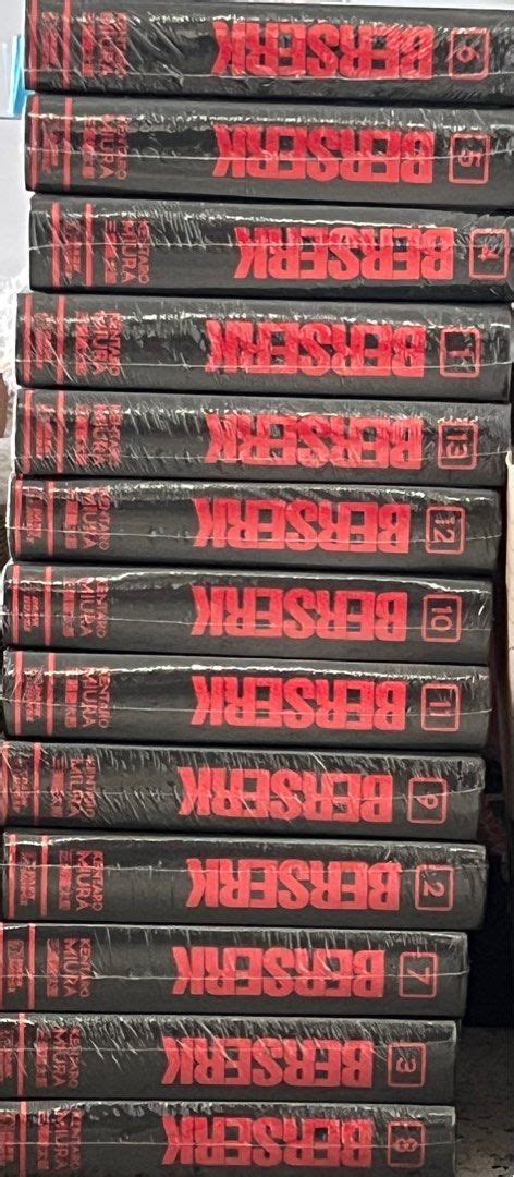 All 1 14 Berserk Manga Deluxe Version Full Set Volumes Hobbies And Toys