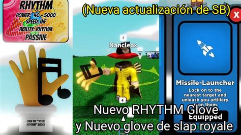 Como Conseguir El RHYTHM Glove Y Total Rhythm Showcase Y Nuevo