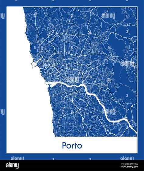 Portugal Map Stock Vector Images Alamy