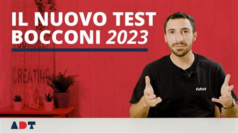 Test Bocconi Come Prepararsi Selezione Struttura Date Youtube