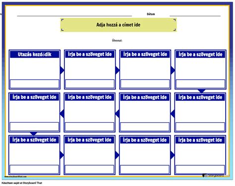 A Hős Utazása Mátrix Munkalap Storyboard Por Hu Examples